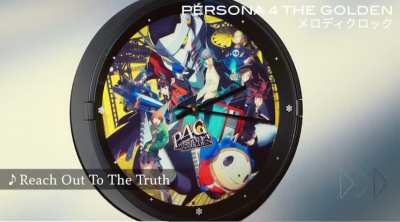 Square Enix just revealed the Persona 4 Golden Melody Clock
