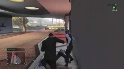 When need to get your strength up and gta throws you a bone