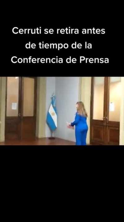 Cerruti siendo Cerruti