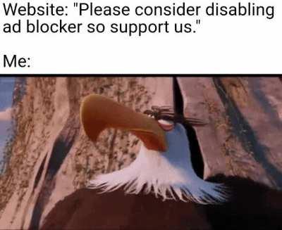 Eagle saying no request