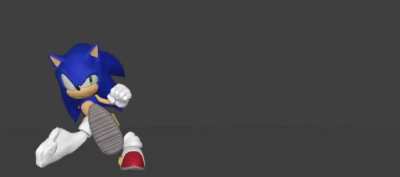 Sonic Punch test (Model by Dokatzo)