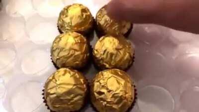 Ferrero Rocher Chocolates Can Rotate Like Gears