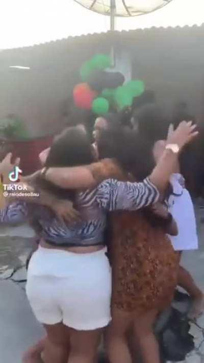 WCGW while a bunch of women try to jump