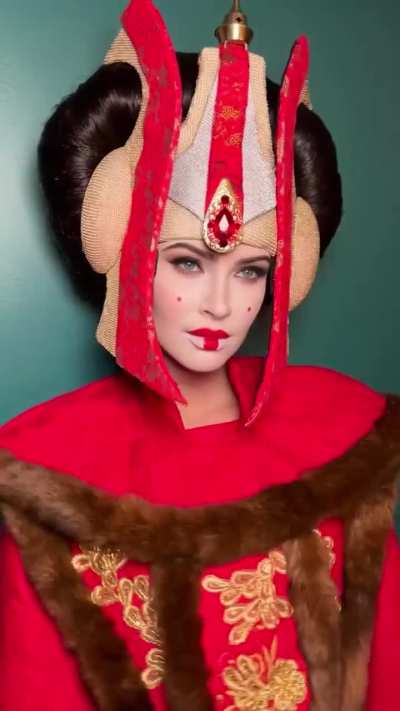 Dressed as Padme Amidala for Halloween | IG | November 2024