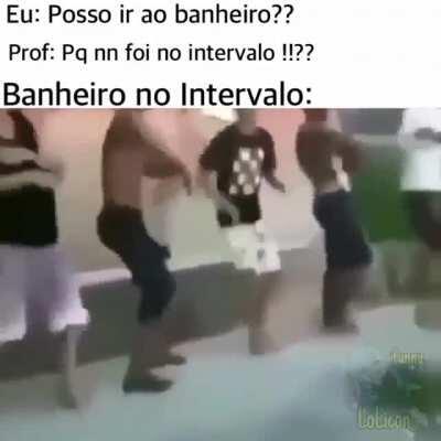 Não podemos esquecer a merda no teto