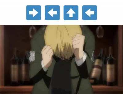 armin really went :arrow_right: :arrow_left: :arrow_up: :arrow_left:
