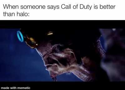 Not to diss on Cod but....