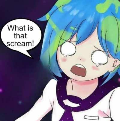 Found this meme in discord and i edited that one scream onto it so that look like someone screamed in her crust 