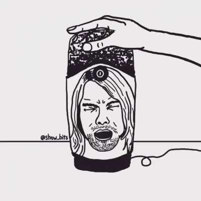 Kurt Cobain mixer
