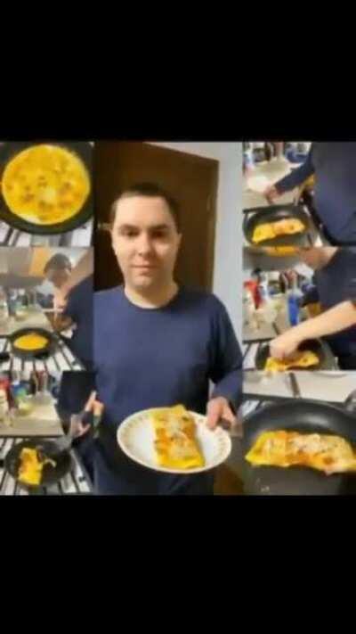 Check Out DA Homies Ham Omelet DIS Shit is Straight 🔥😈💯