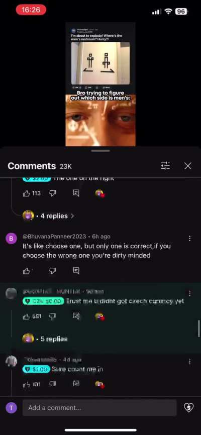 A whole damn charity in his comments 😭