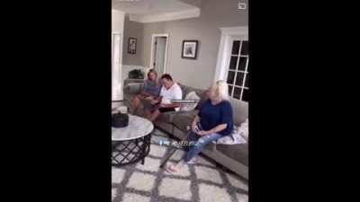 Checking account balance prank