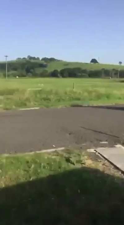 Guy driving on bike lane rages. 
