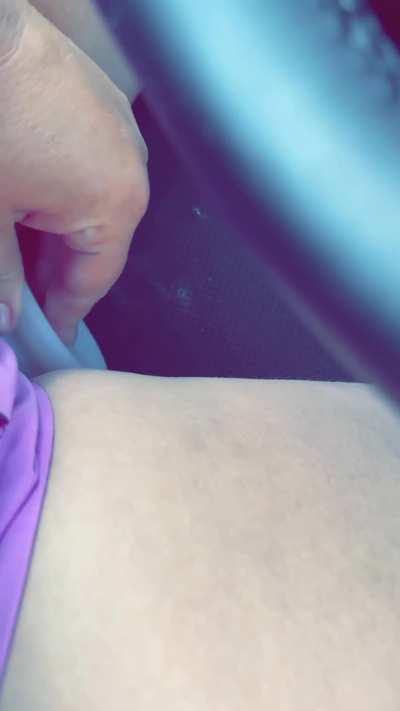 Stopped for coffee and some stress relief on the way to work 