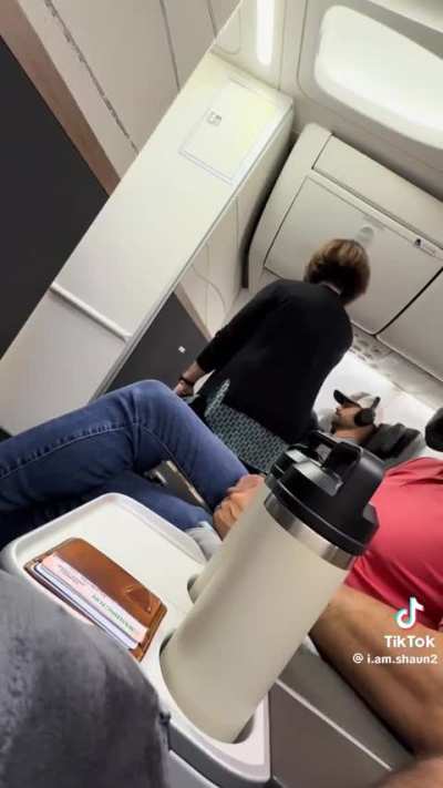 He had an altered neck pillow that was strapped to the seat