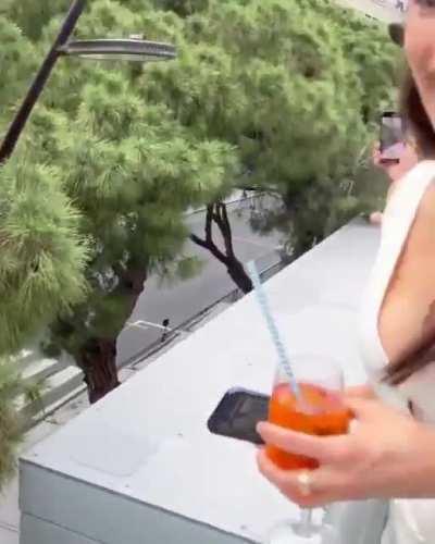 Watching the Grand Prix