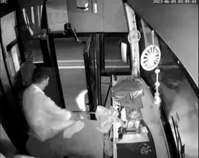 Don't sleep on the bus