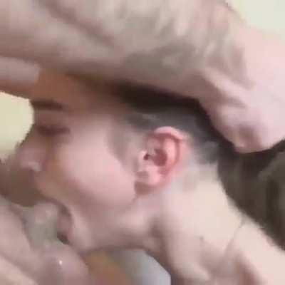 10 seconds after my roommate calls me into his room demanding to use my throat