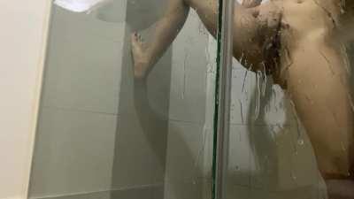 A little fun the shower?