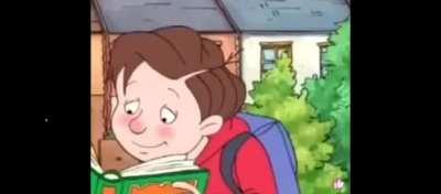 What's he doing with that cucumber?