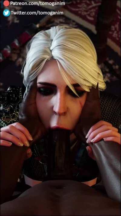 Ciri face-fucked (Tomoganim, Evilaudio)