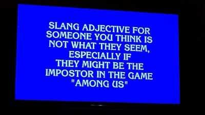 Jeopardy knows there slang