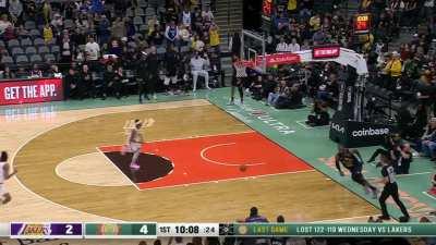 [Highlight] Lebron gets the steal on Wemby and and then dunks it on the other end!