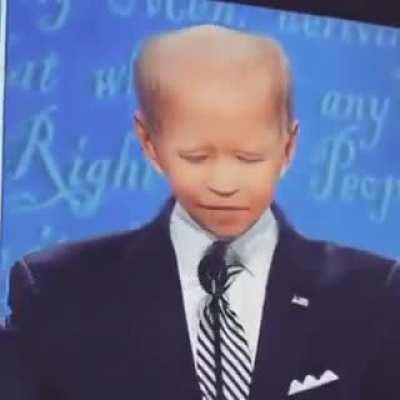 I watched the debate and I was holding my face... but this made my day...
