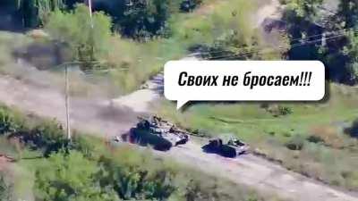 “Leave none behind”, a Russian tank vs Ukrainian special forces operator