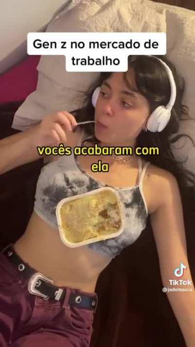 A galera entrando no mercado de trabalho