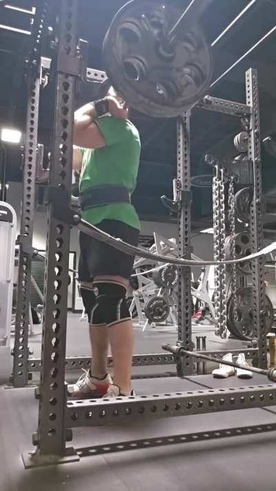 1 month since my last attempt at 1RM...315x1 on front squat