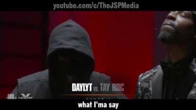 Daylyt's 1st Round vs Tay Roc (WITH SUBTITLES!) [comment any errors below]