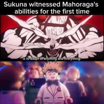 He did have the interest in Megumi true, but seeing Mahoraga truly sold Ten Shadows for him