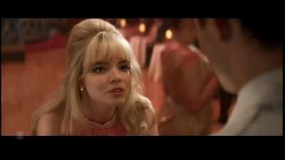 Would you sit back and let Anya Taylor-Joy slowly suck you off or grab a hold of the sides of her head and roughly fuck her mouth?