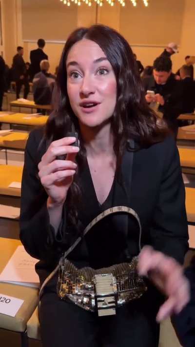 'Shailene knows her fashion. WWD caught up with “Paradise” actress ahead of Maria Grazia Chiuri Fendi Fall 2026 Show.' - IG February 2026