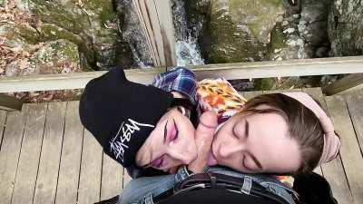 Enjoying the natural beauty of the wood :D