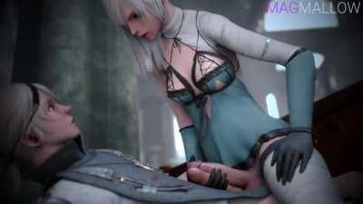 Futa Kaine Frotting (MagMallow) [Nier Replicant]