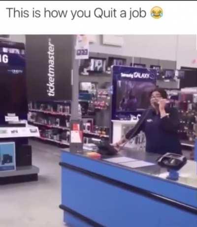 Walmart customers finally pushed her over the edge!