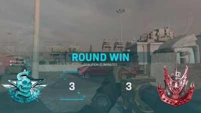 My friend got the luckiest noscope to win us the round