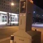 Zurich, Switzerland. In the city the speed limit is 20 km / h.