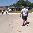 Guy dominates a 2 on 1 fight