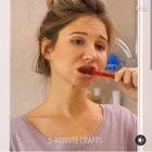 Have you ever fallen asleep while brushing? Get the glue gun, I've found a solution.