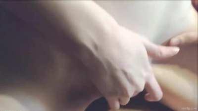 Tiny tits blonde rides cock in cowgirl POV