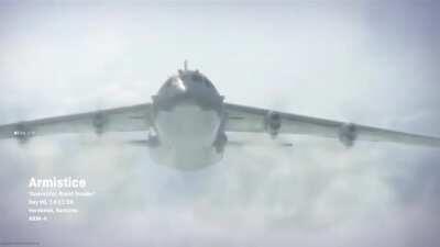 This Warzone plane emerging through the clouds cutscene is so damn cool