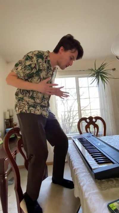 When you want to see Twenty One Pilots but your mom says you have Twenty One Pilots at home...