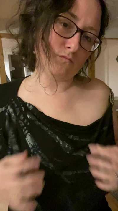 My tits are real, I wish you could feel them