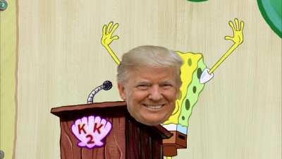 Spongebob me boyo! You can't accuse him of mail in voting fraud! Thar be no evidence of that!