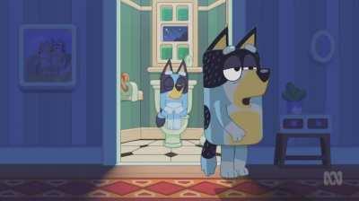 Everyone sit down, take a breath, and watch the Bluey episode rated 9.8 on IMDB with me