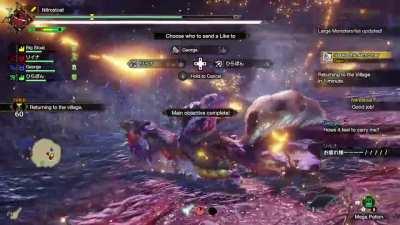 The Perfect Final Blow (MH RISE Final Boss)