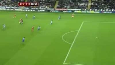 Fernando Torres' first hattrick for us vs Reading showcasing his full repertoire of finishes